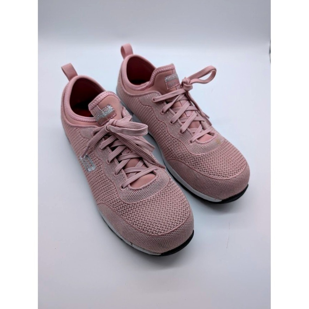 Skechers Bulklin Balran Shoe Women's 10 Wide Pink‎ Composite Toe Work 1008033W
